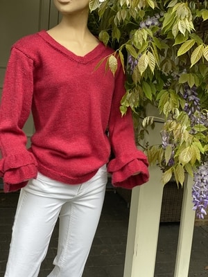 pullover met ruches 1forme
