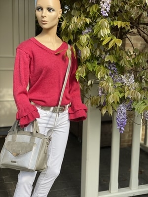 pullover met ruches 1forme