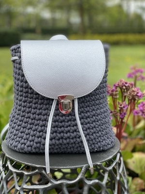 1 forme tweekleurige tas